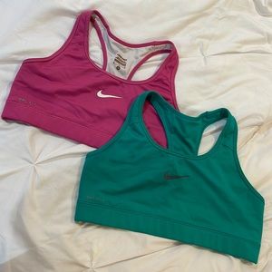 2 Nike Pro Dri-Fit Sports Bras